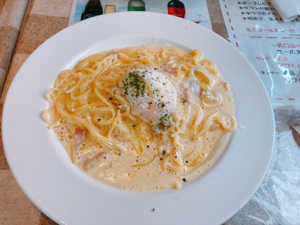 オススメイタリアン グラン パ 中野北口店 の生パスタ カルボナーラを食べるならココ 歩いてローカル