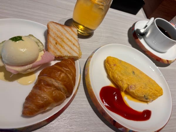 ヒルトン横浜の朝食ビュッフェ