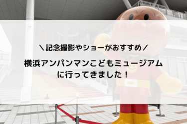 3歳の息子と横浜アンパンマンこどもミュージアムに行ってきました！